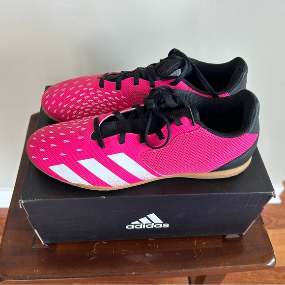 adidas Shoes Predator Freak 4 Indoor Sala Soccer Shoe Size 9 Pink